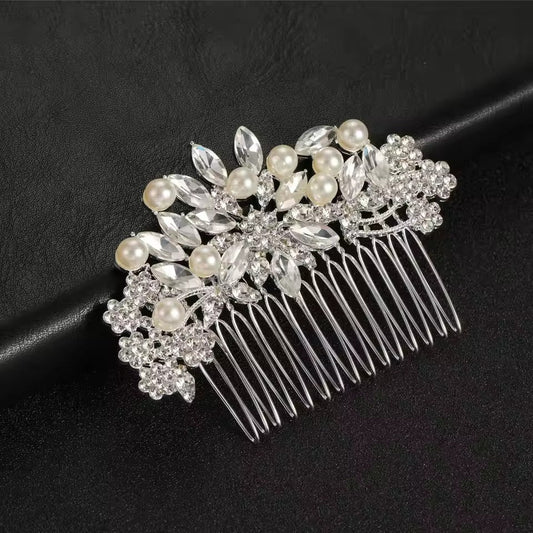 Rhinestone Simple Rose Floral Hair Accessories